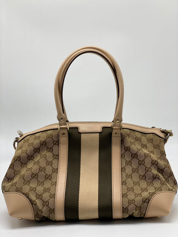 Gucci GG CANVAS BOSTON BAG