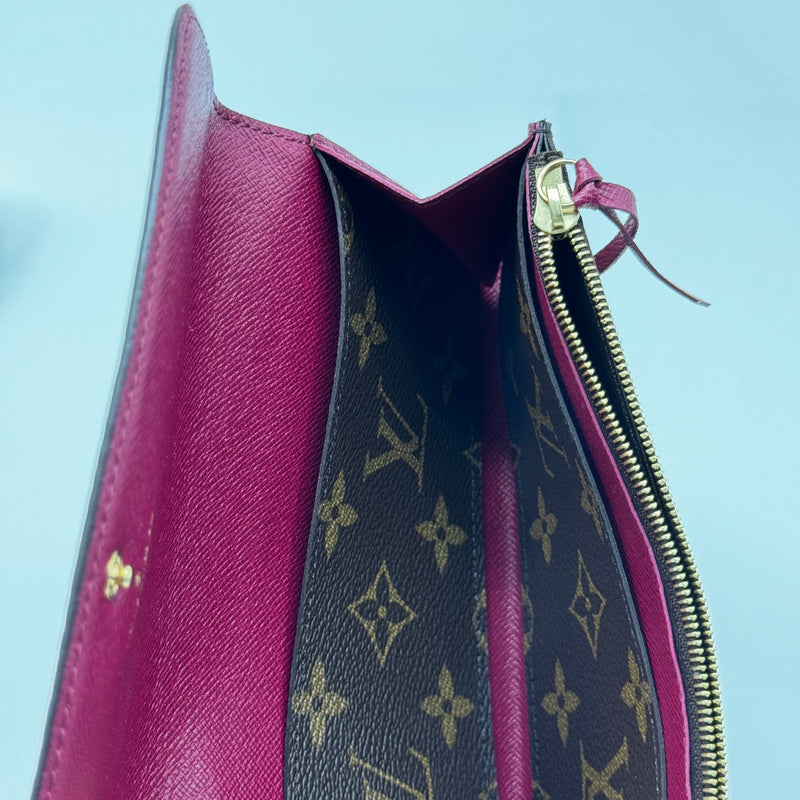 LV Emilie Wallet Monogram Canvas