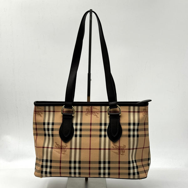 Burberry Nova Check Small Nickie Tote Blue