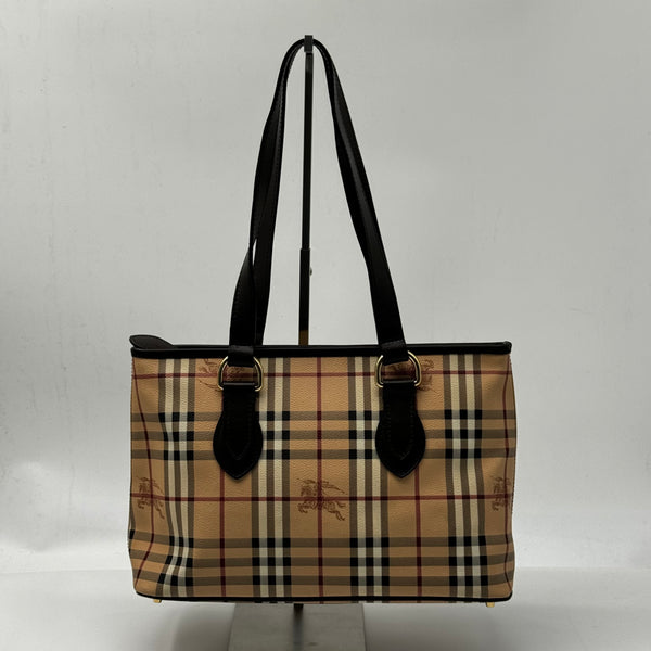 Burberry Nova Check Small Nickie Tote Blue