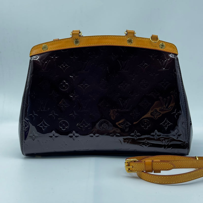 Louis Vuitton Brea Handbag Monogram Vernis MM