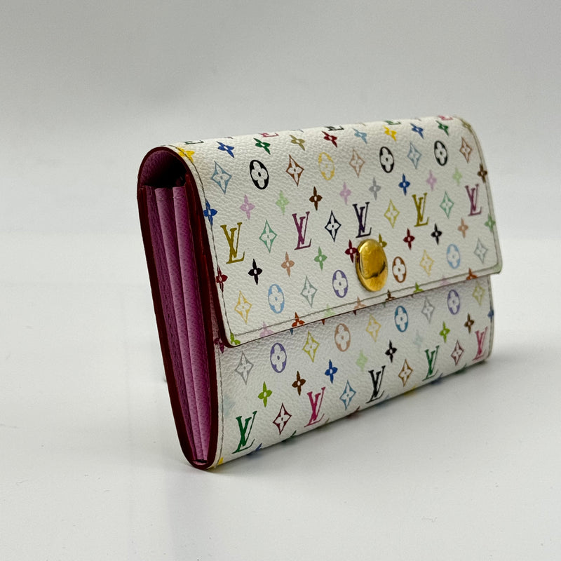 LOUIS VUITTON SARAH MULTICOLOR BIFOLD MONOGRAM WALLET