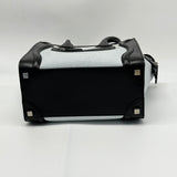 Celine Bicolor Luggage Bag Leather Micro