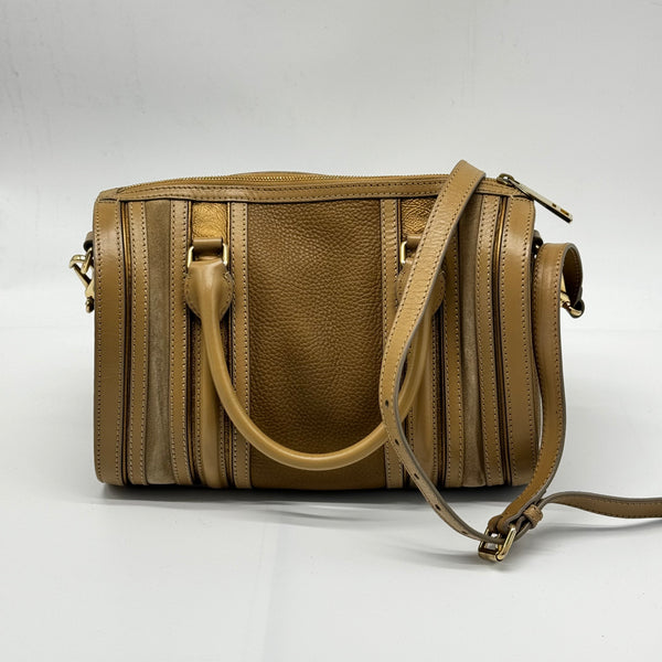 Brown Leather Alchester Bowler Bag