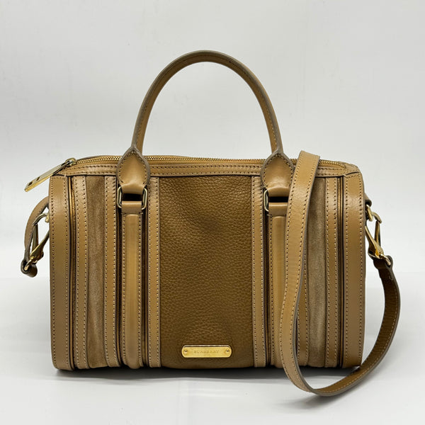 Brown Leather Alchester Bowler Bag