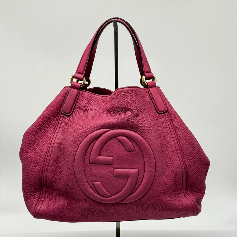 Gucci Soho Shoulder Bag Leather Medium