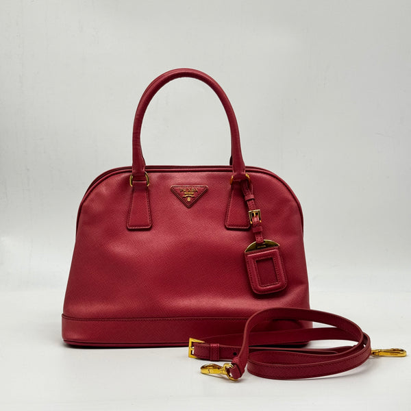 Prada Open Promenade Bag Saffiano Leather Medium