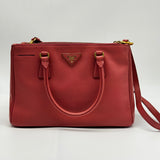 Prada Galleria Double Zip Tote Saffiano Leather