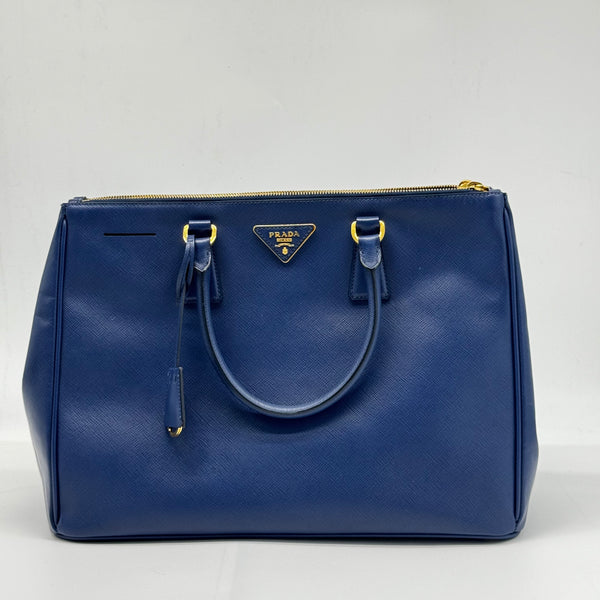 Prada Galleria Double Zip Tote Saffiano Leather Medium