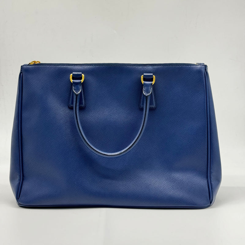 Prada Galleria Double Zip Tote Saffiano Leather Medium