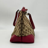 Gucci Lovely Heart Interlocking G Tote GG Canvas