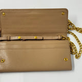 Wallet on Chain Saffiano Leather