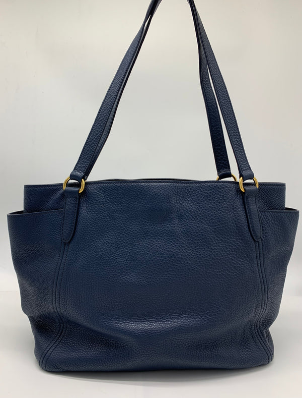 Prada Convertible Shopper Tote Vitello Daino Large