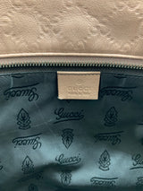 Gucci Guccissima Medium Zippered Shopping Tote