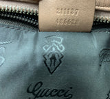 Gucci Guccissima Medium Zippered Shopping Tote