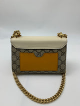 GUCCI  Padlock Canvas Handbag