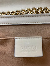 GUCCI  Padlock Canvas Handbag