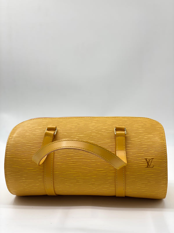 Louis Vuitton Epi Soufflot Yellow