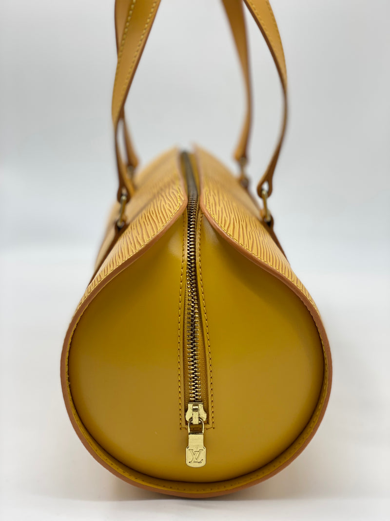 Louis Vuitton Epi Soufflot Yellow