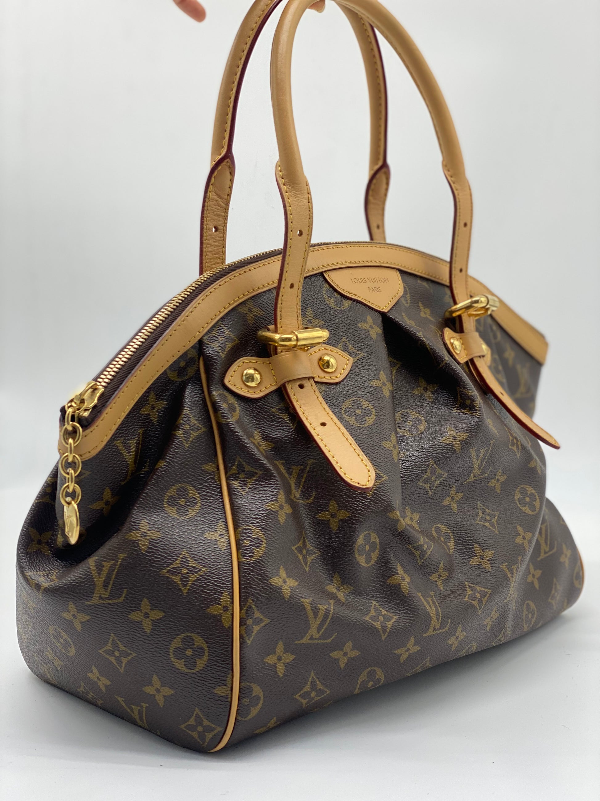 Louis Vuitton Tivoli Handbag Monogram Canvas GM
