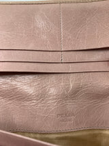 Prada Quilted Leather Wallet Portafoglio