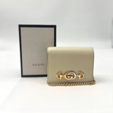 Gucci Zumi Wallet On Chain - White Mini