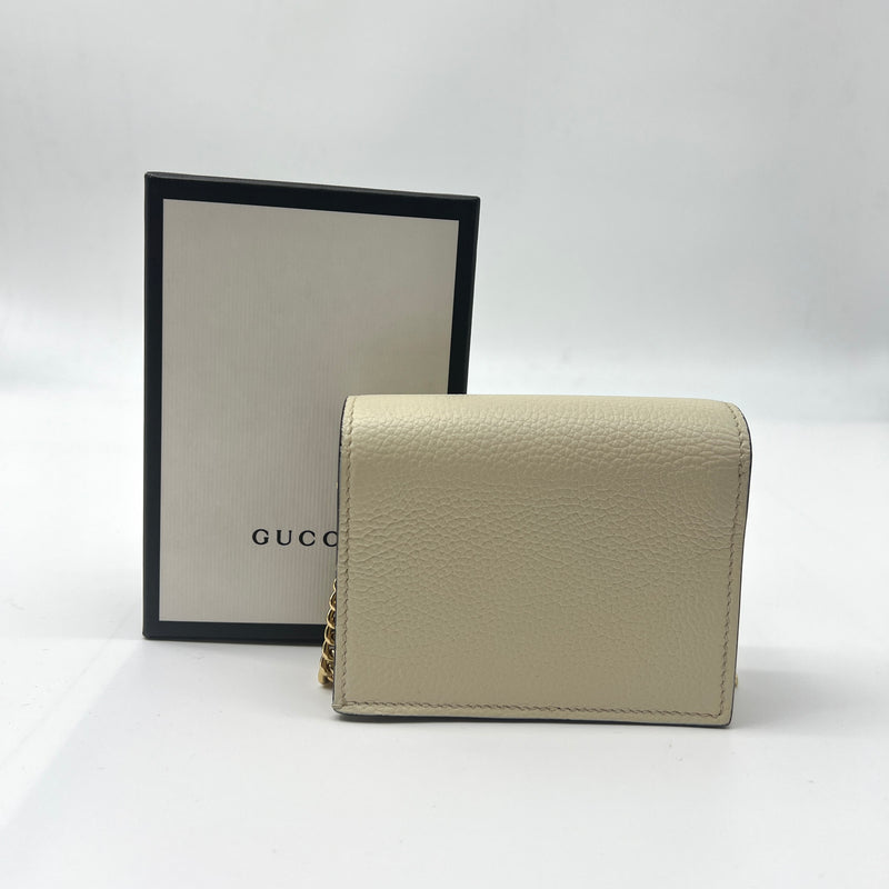 Gucci Zumi Wallet On Chain - White Mini