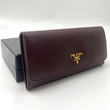 Prada Continental Wallet Saffiano Leather Long