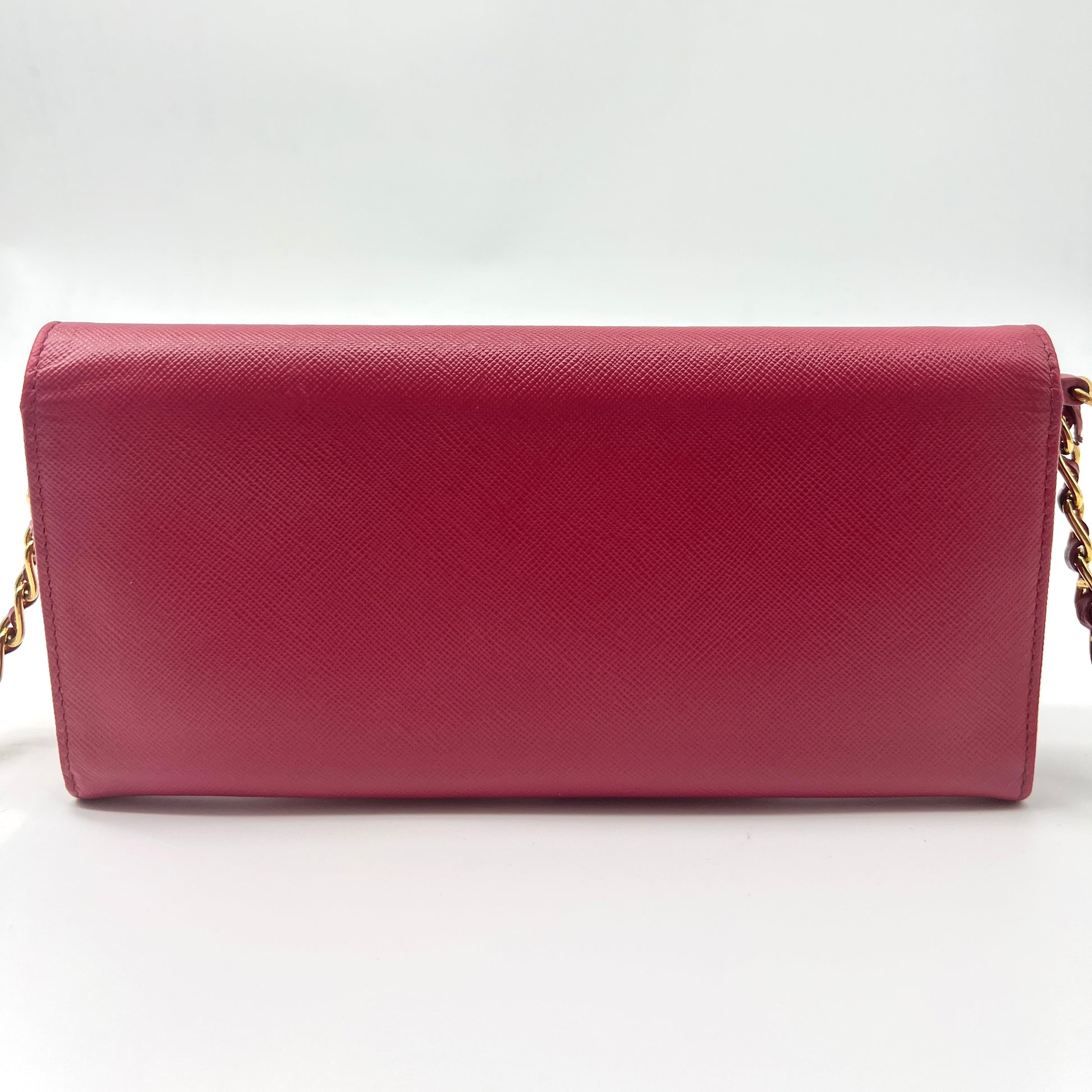 Prada Saffiano Wallet On Chain