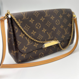 Louis Vuitton Favorite Handbag Monogram Canvas MM