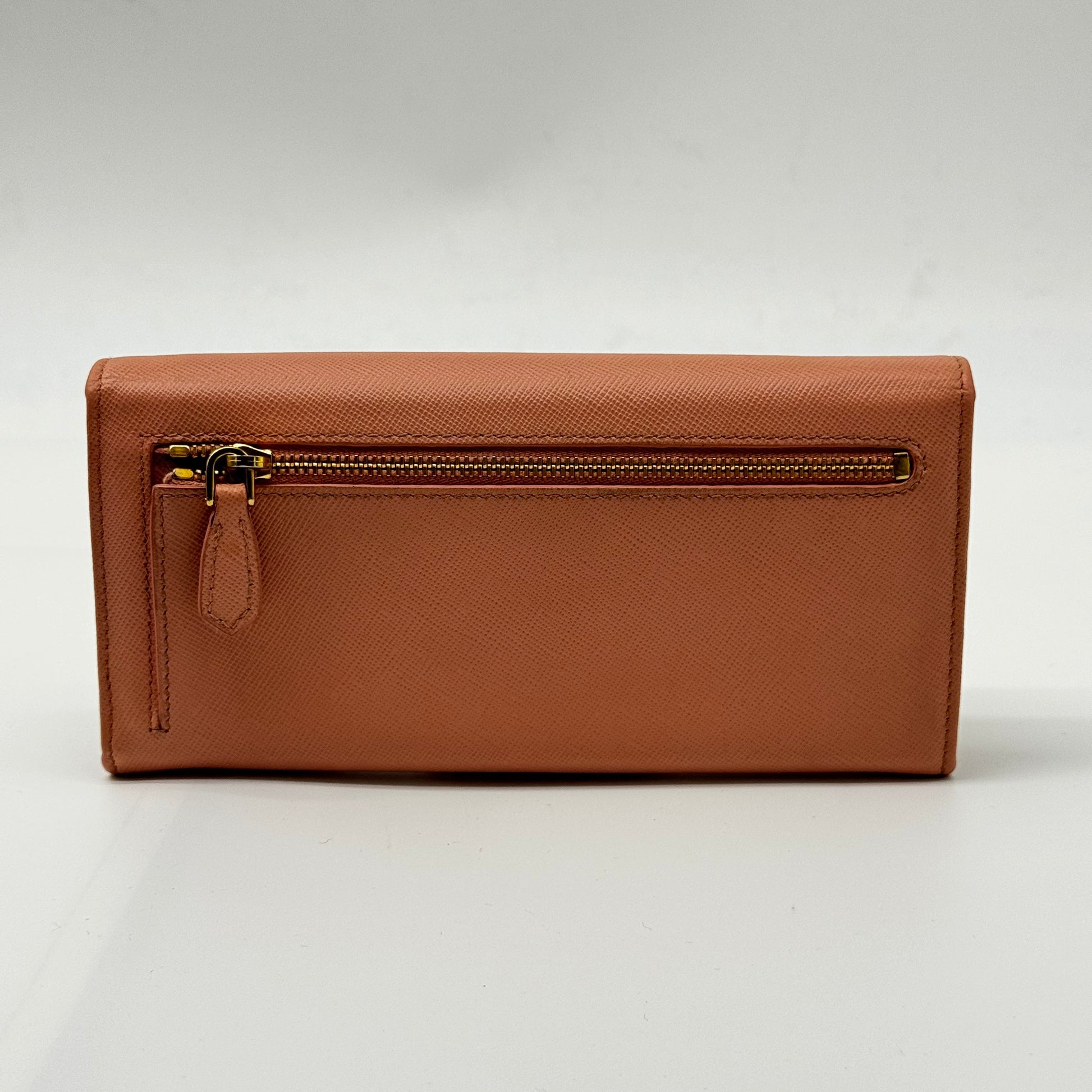 Prada Flap Wallet Saffiano Leather Long