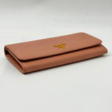 Prada Flap Wallet Saffiano Leather Long