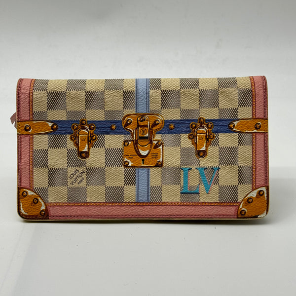 Louis Vuitton Weekend Pochette Limited Edition Damier Summer Trunks