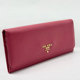 Continental Wallet Saffiano Leather Long