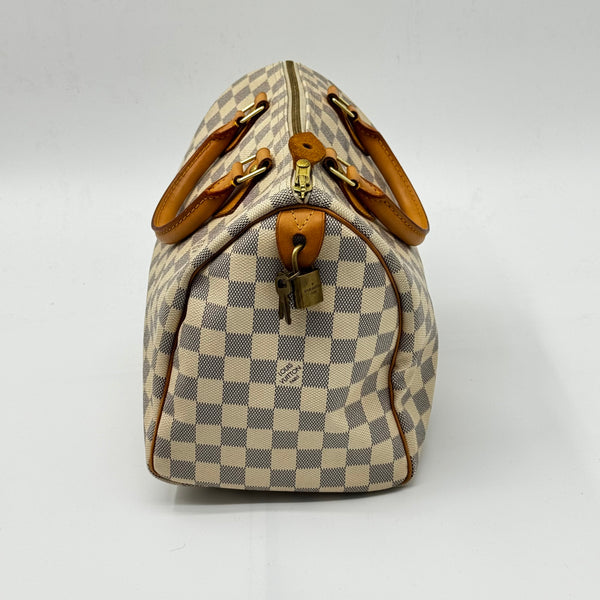 Speedy Handbag Damier Azure 30