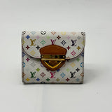 Coated Canvas Joey Wallet Multicolor