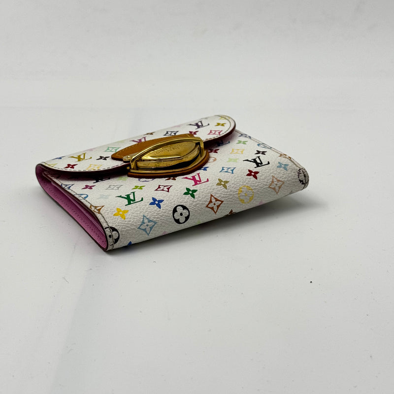 Coated Canvas Joey Wallet Multicolor