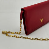 Prada Wallet on Chain Saffiano Leather