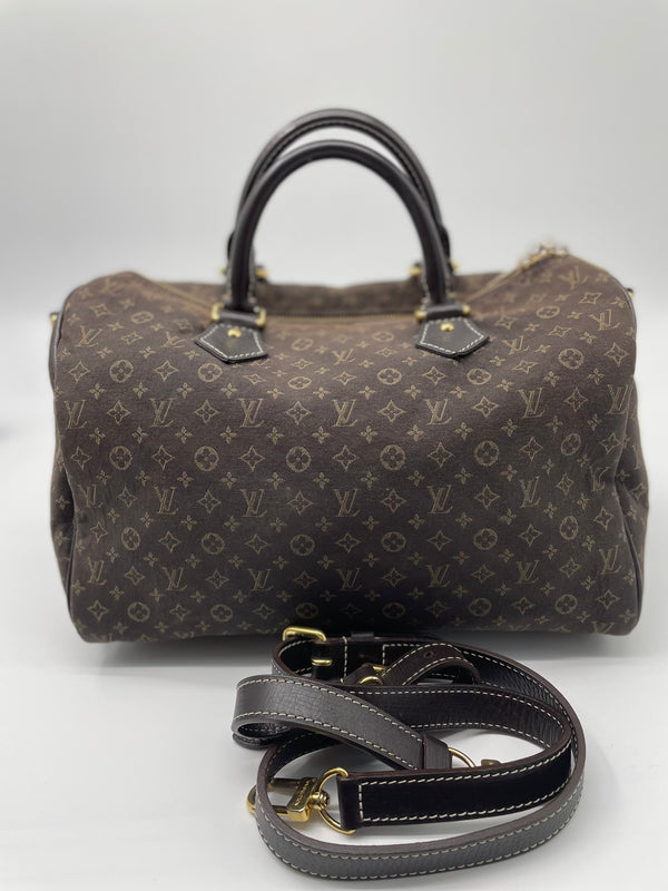 Louis Vuitton Speedy Bandouliere Bag Monogram Idylle 30