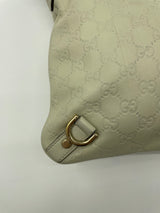 Guccissima Abbey Messenger Bag Off White