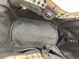 Canterbury Tote Horseferry Check Canvas and Leather Small