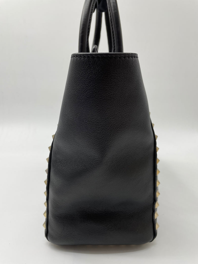 Valentino Garavani Rockstud Tote Rigid Leather