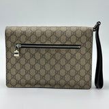 Gucci Padlock Briefcase GG Coated Canvas