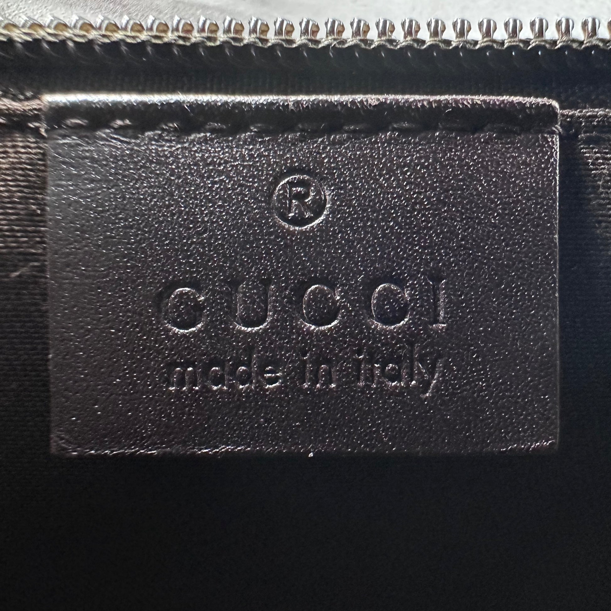 Gucci Padlock Briefcase GG Coated Canvas