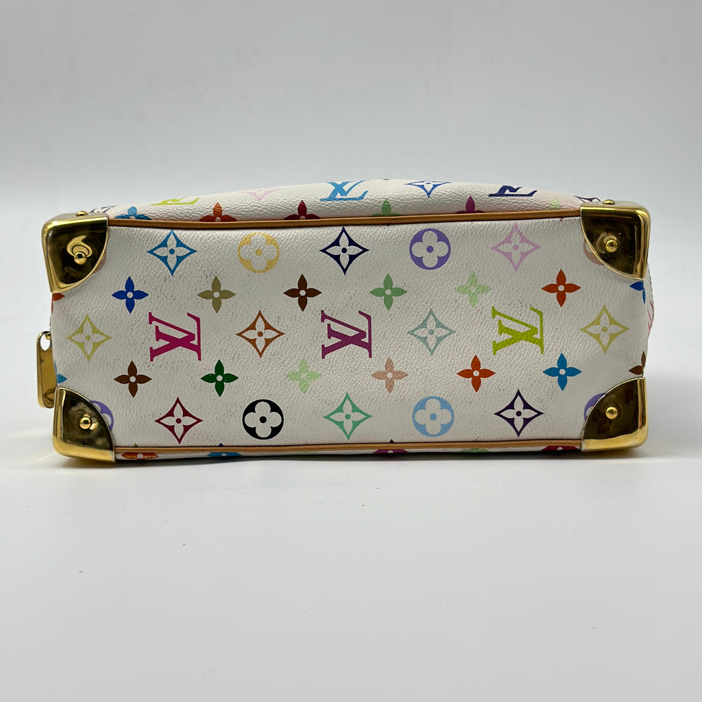 Louis Vuitton Trouville Handbag Monogram Multicolor