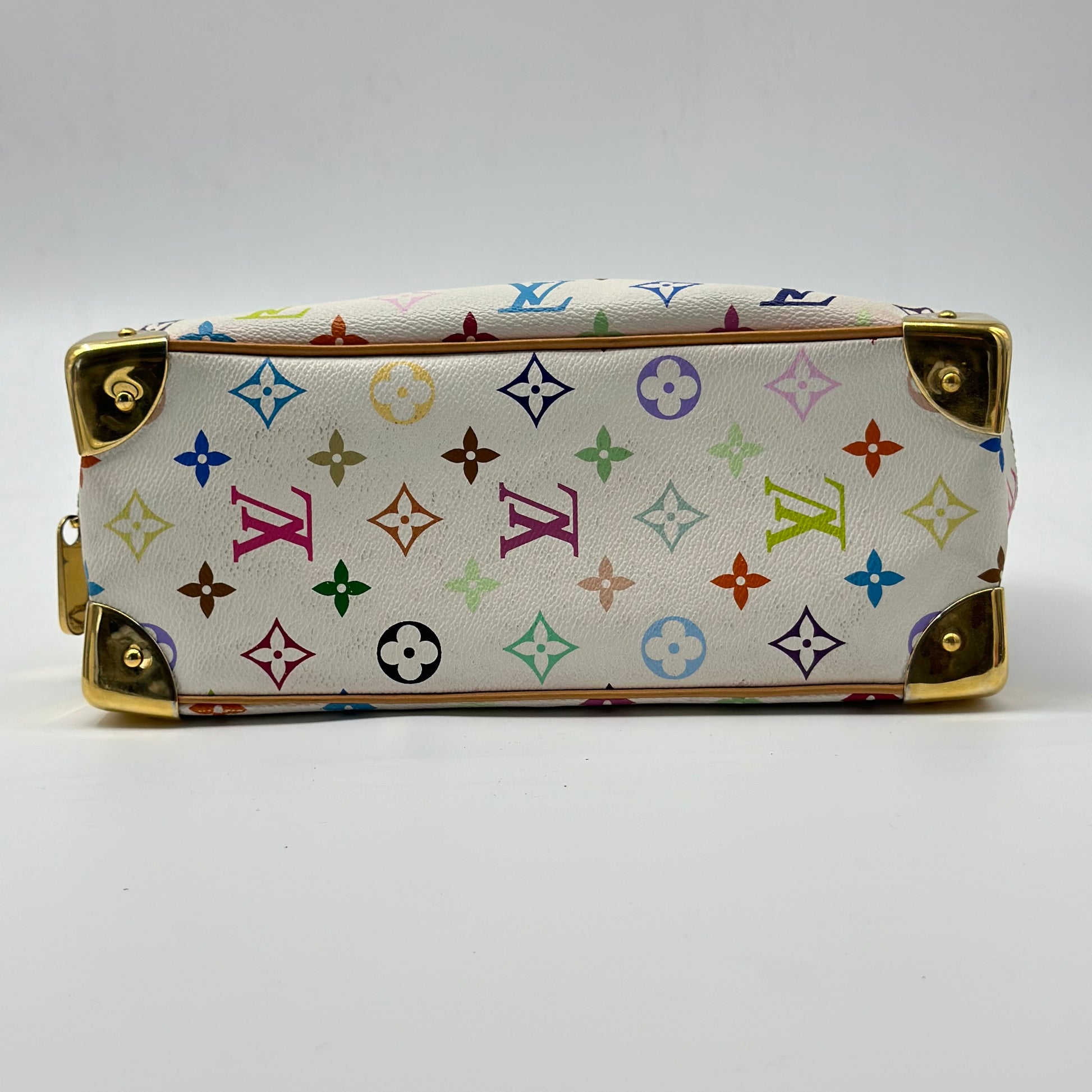 Louis Vuitton Trouville Handbag Monogram Multicolor