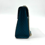 Gucci Emily Chain Flap Bag Microguccissima Leather Medium