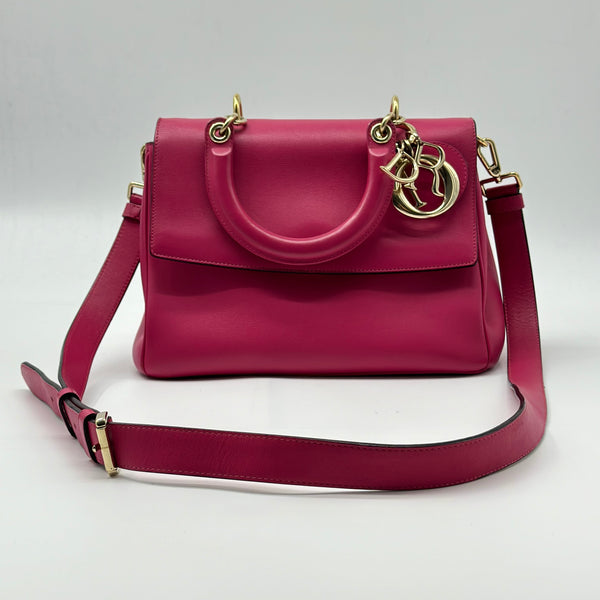 Christian Dior Be Dior Bag Pebbled Leather