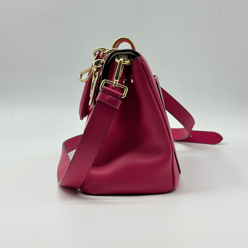 Christian Dior Be Dior Bag Pebbled Leather