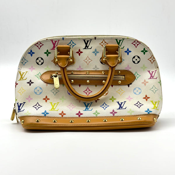 Louis Vuitton Monogram Multicolor Alma White